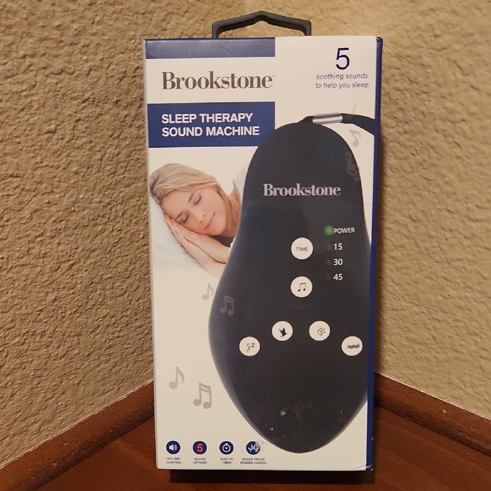 Brookstone Sleep Therapy Sound Machine